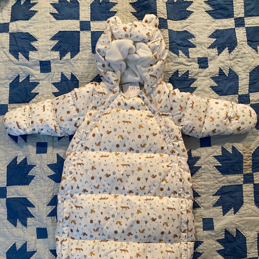 Baby snowsuit